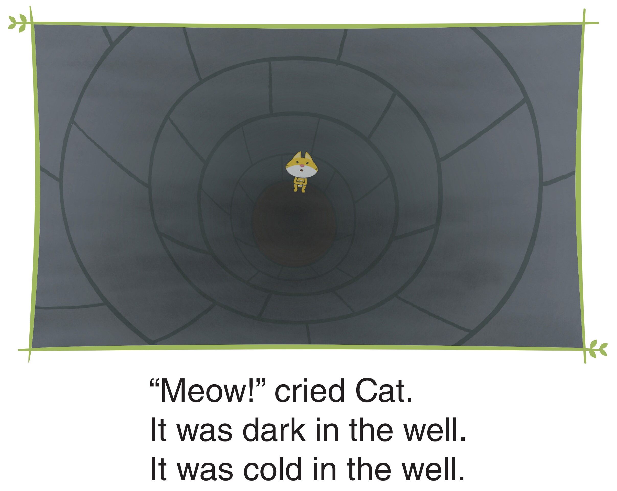 Cat Comes Up绘本故事第4页