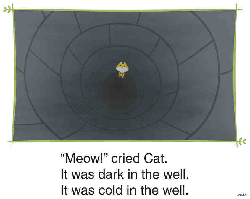 Cat Comes Up绘本故事第4页