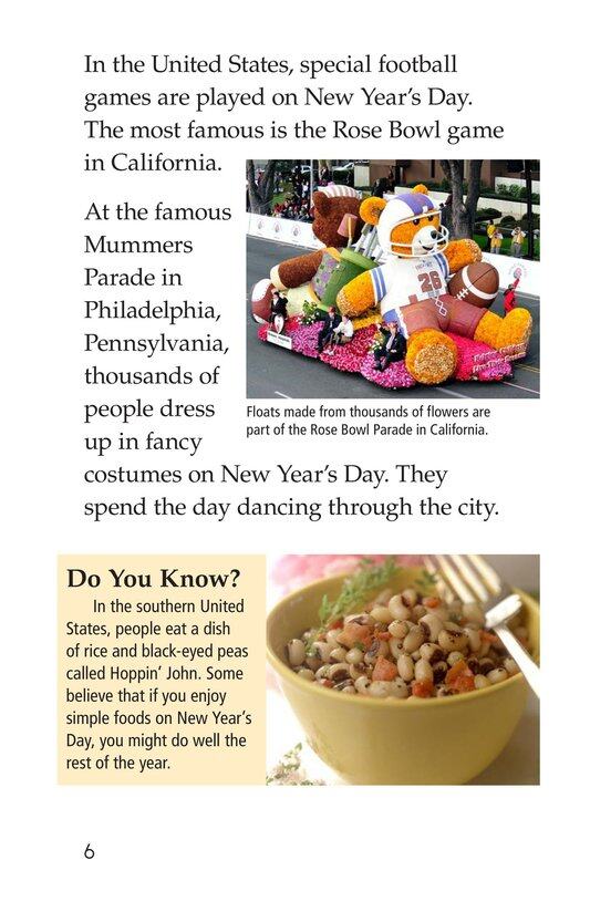 New Year Celebrations绘本故事第5页