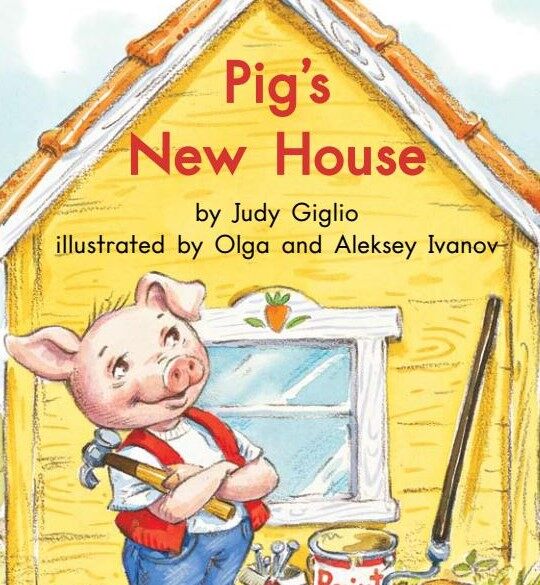 Pig's New House绘本故事第2页