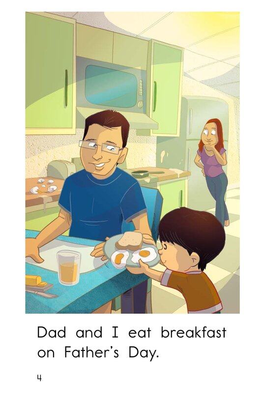 A Day for Dad绘本故事第4页