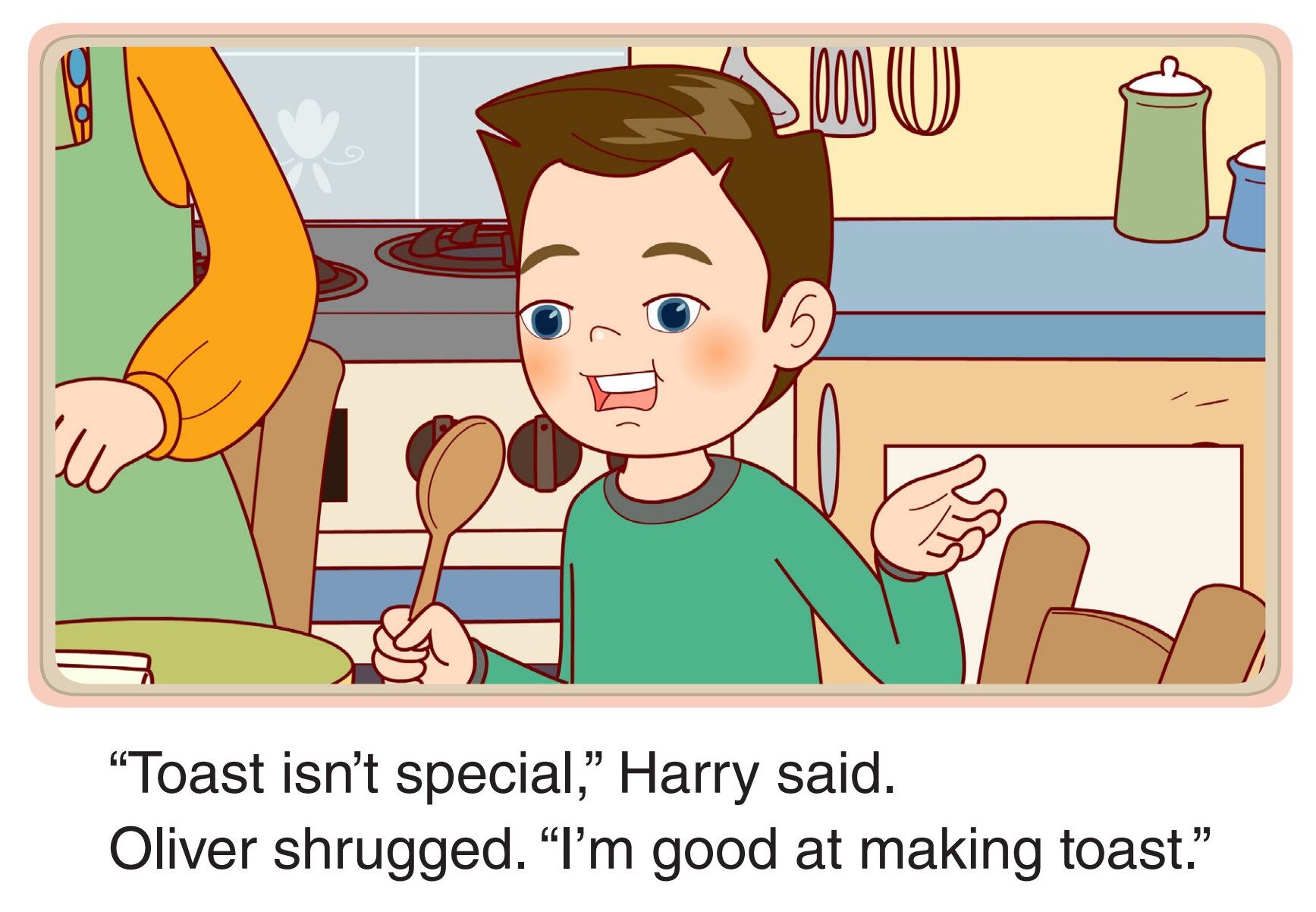 A Special Dinner绘本故事第4页