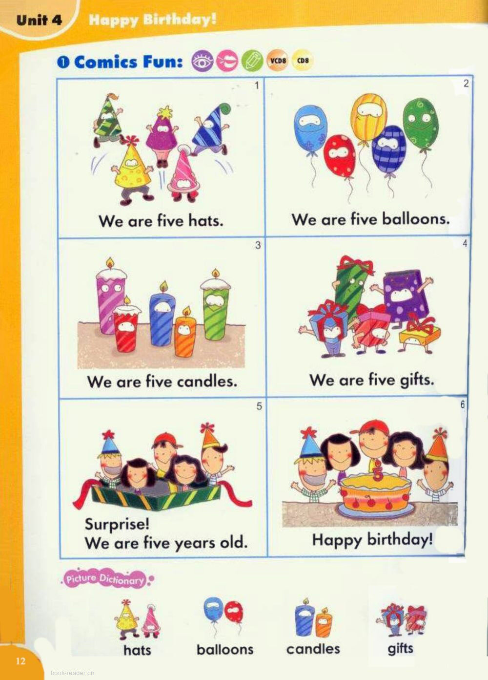 4 Happy Birthday绘本故事第2页