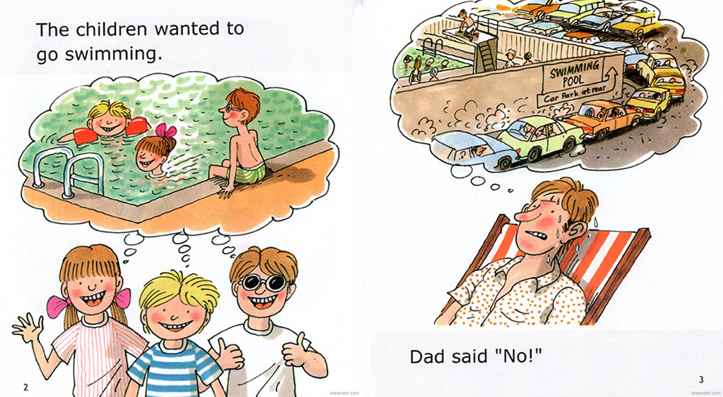 The Water Fight绘本故事第4页