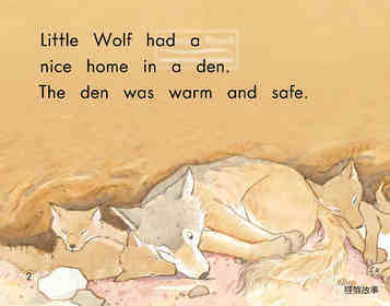Little Wolf's New Home绘本故事第3页