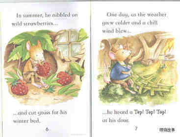 The Town Mouse and the CountryMouse绘本故事第5页