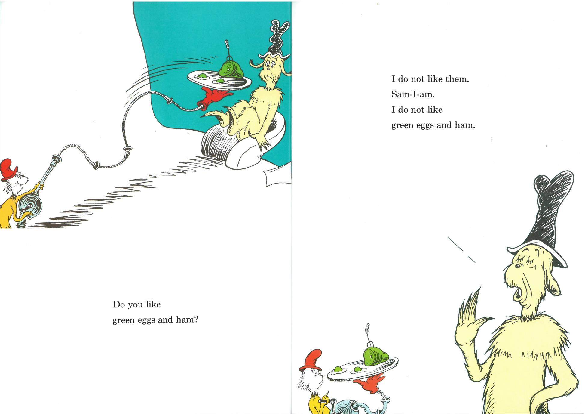 Green Eggs and Ham绘本故事第5页