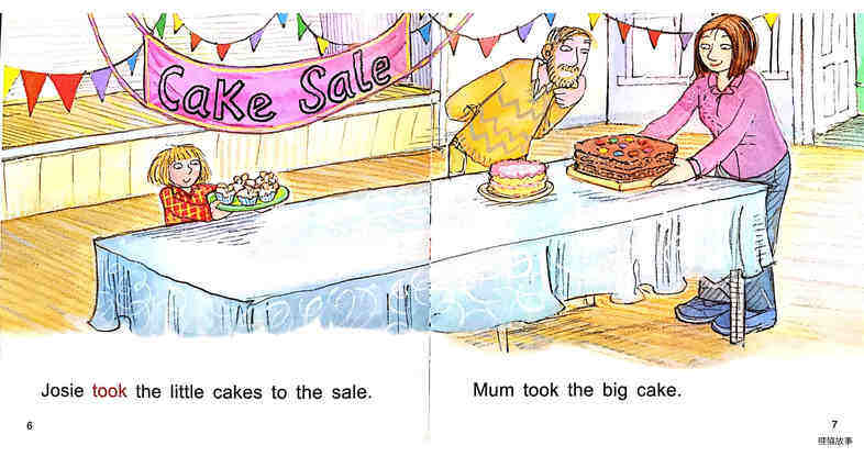 Josie and the Cake Sale绘本故事第5页