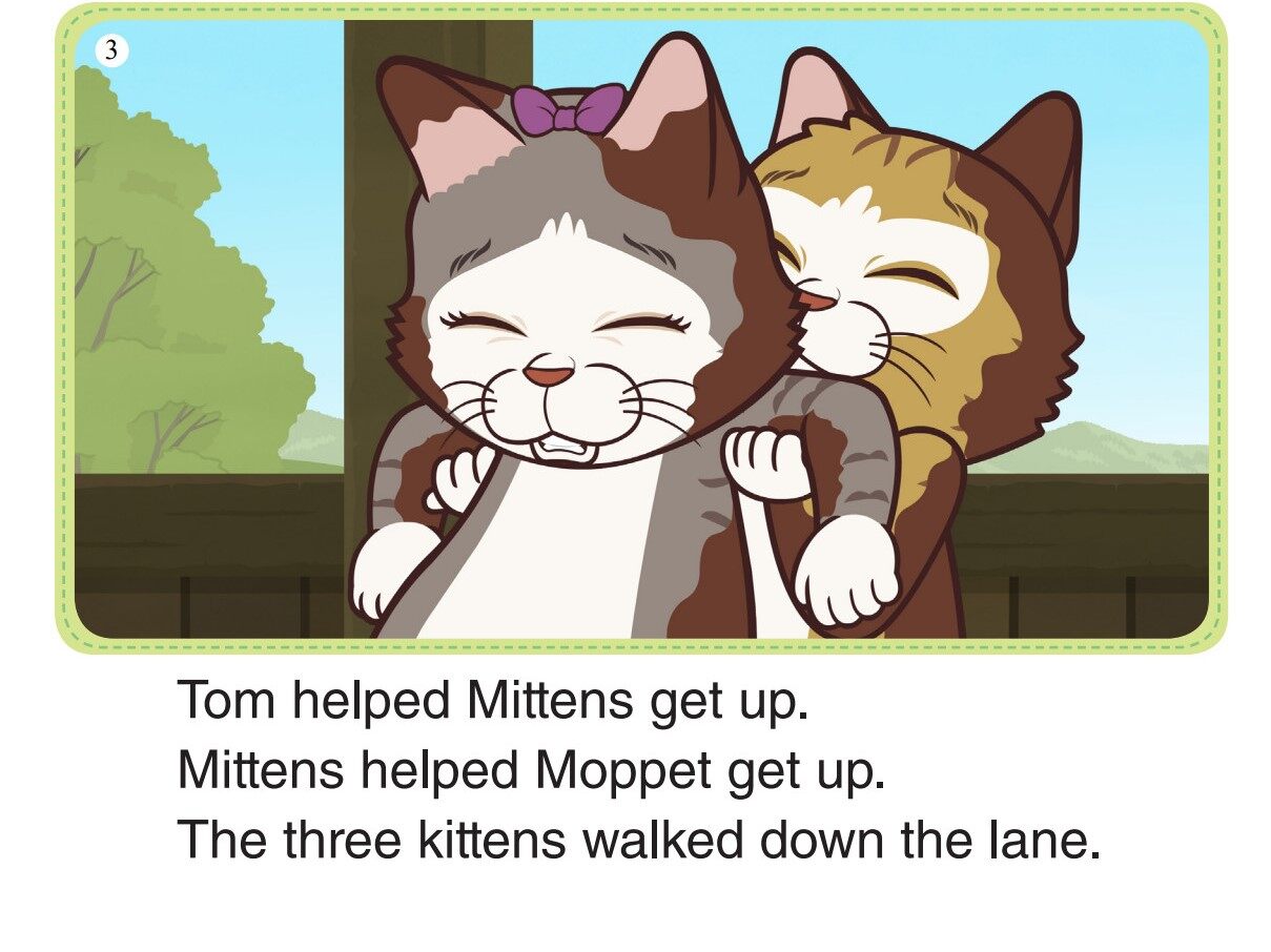 Tom Kitten's New Ball 4-Catch绘本故事第5页