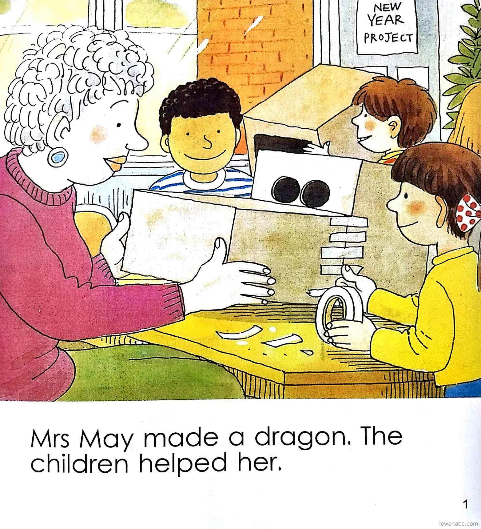 The Dragon Dance绘本故事第3页