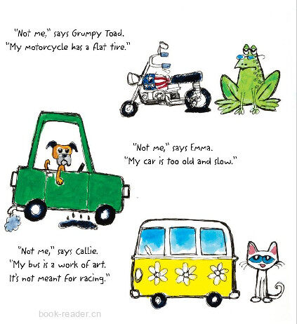 Pete the Cat Go, Pete, Go!绘本故事第5页