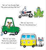 Pete the Cat Go, Pete, Go!绘本故事第5页