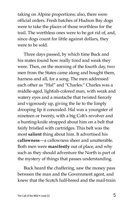 The Call of the Wild (Part 6)绘本故事第5页