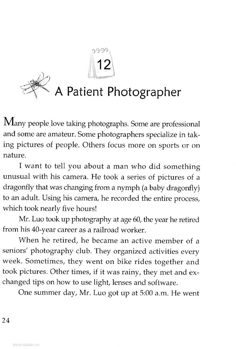 A Patient Photographer 绘本故事第2页
