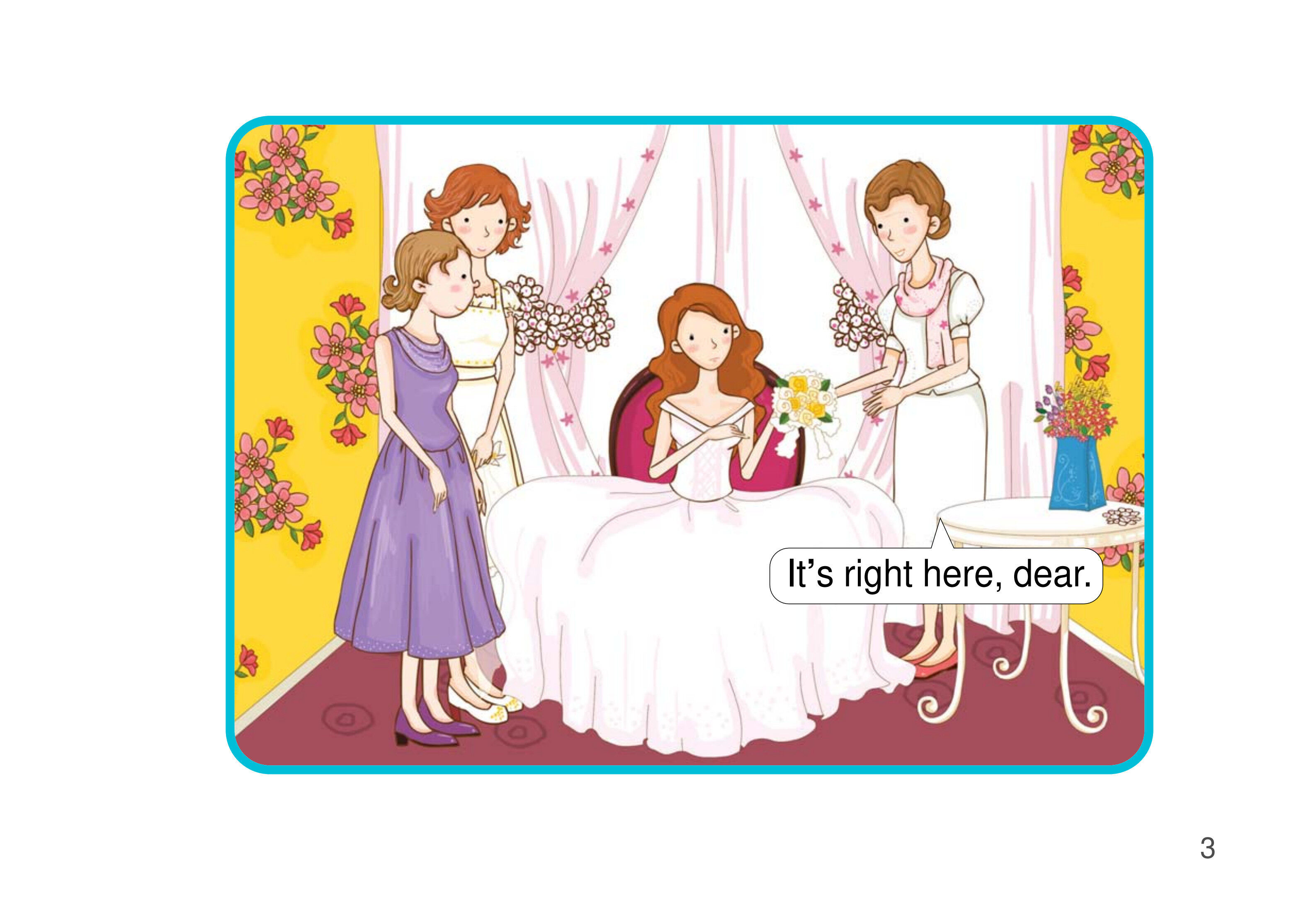 The Wedding绘本故事第4页