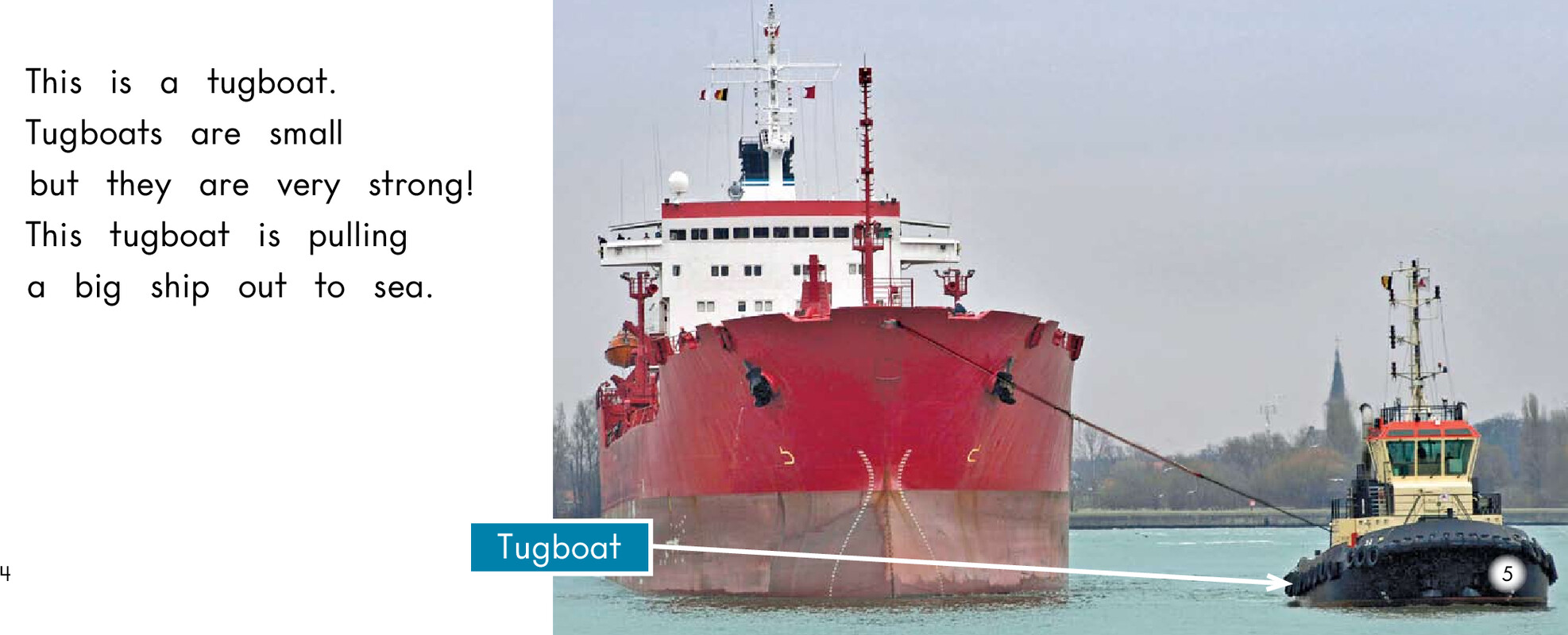 All About Boats绘本故事第4页