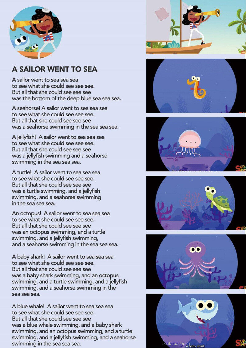 A Sailor Went To Sea绘本故事第2页