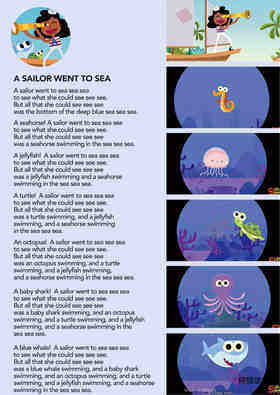 A Sailor Went To Sea绘本故事第2页