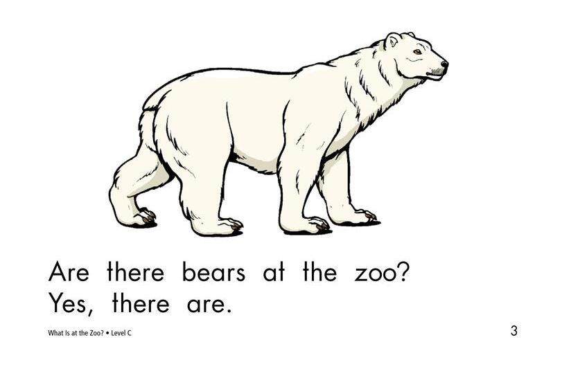 What Is at the Zoo绘本故事第3页