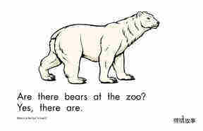 What Is at the Zoo绘本故事第3页