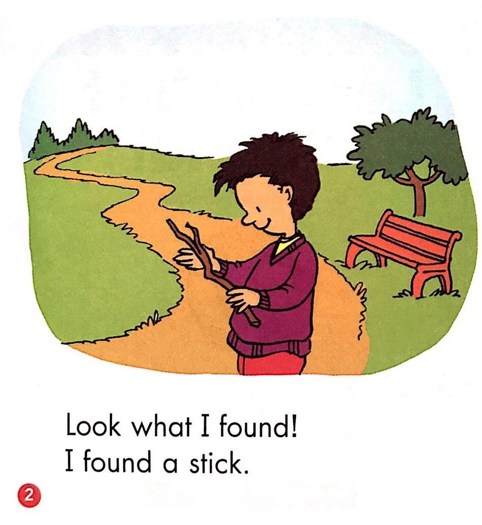 Look what I found绘本故事第2页