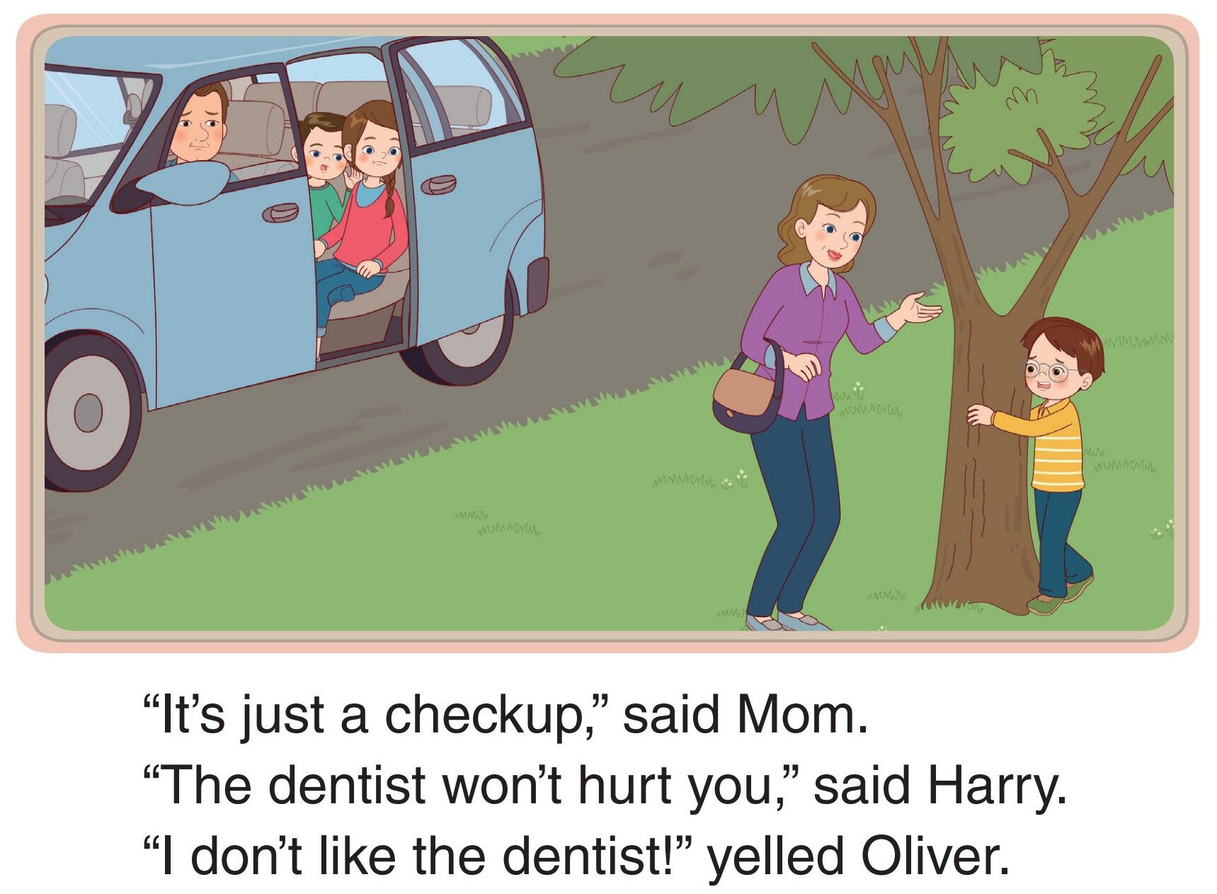 Going to the Dentist绘本故事第4页