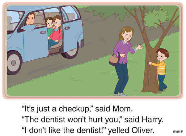 Going to the Dentist绘本故事第4页