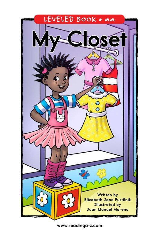 My Closet绘本故事第2页