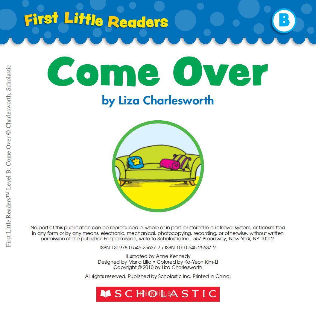 Come Over绘本故事第2页