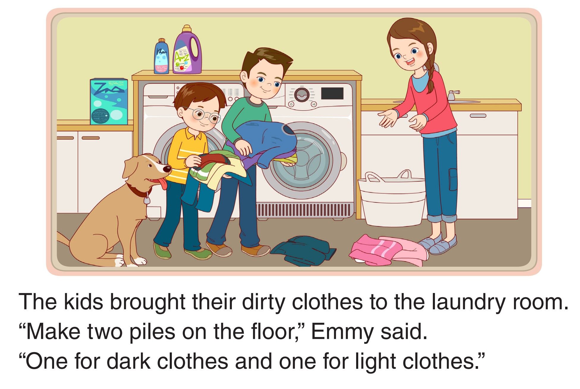 Laundry Day绘本故事第4页