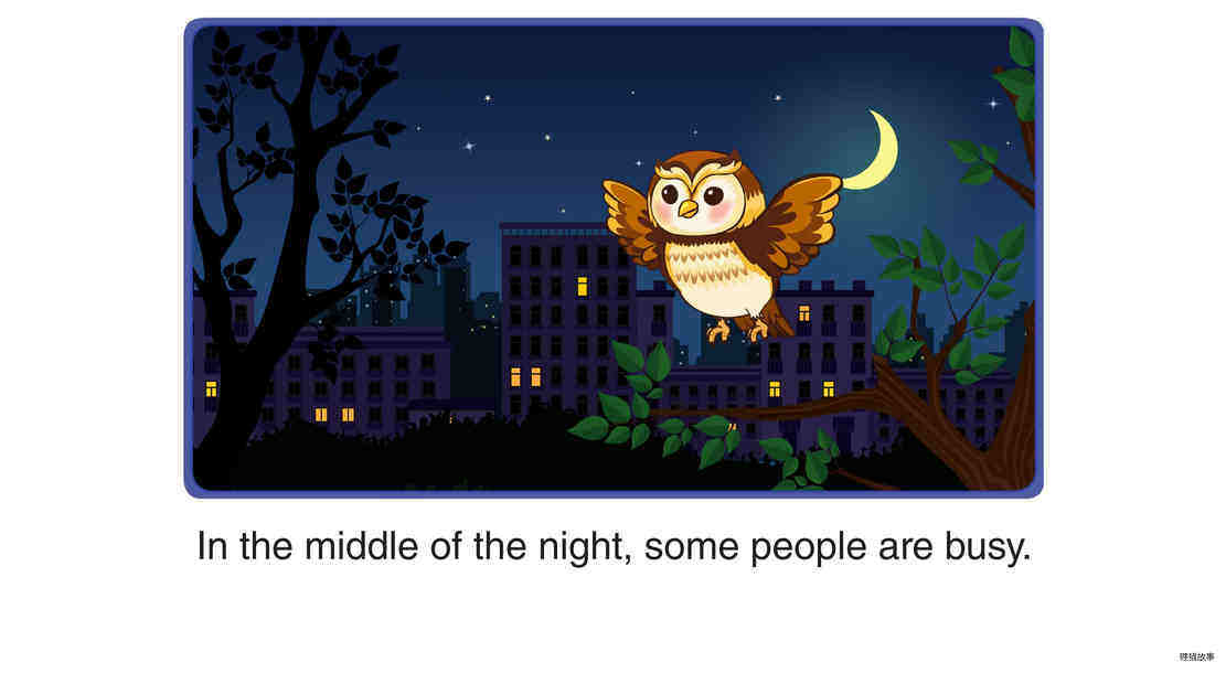In the Middle of the Night绘本故事第2页
