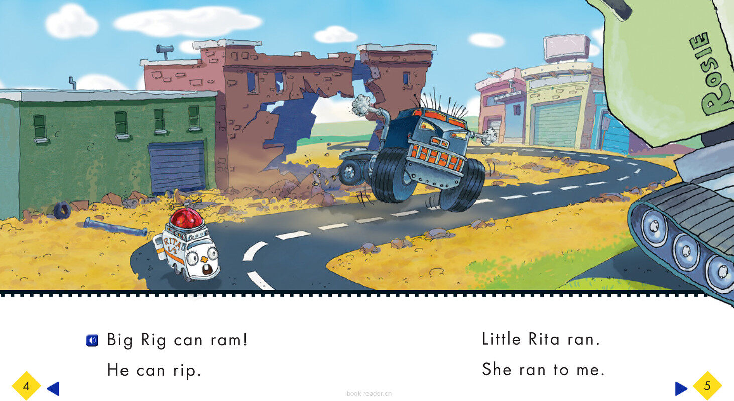 Rita Ran to Rosie绘本故事第5页