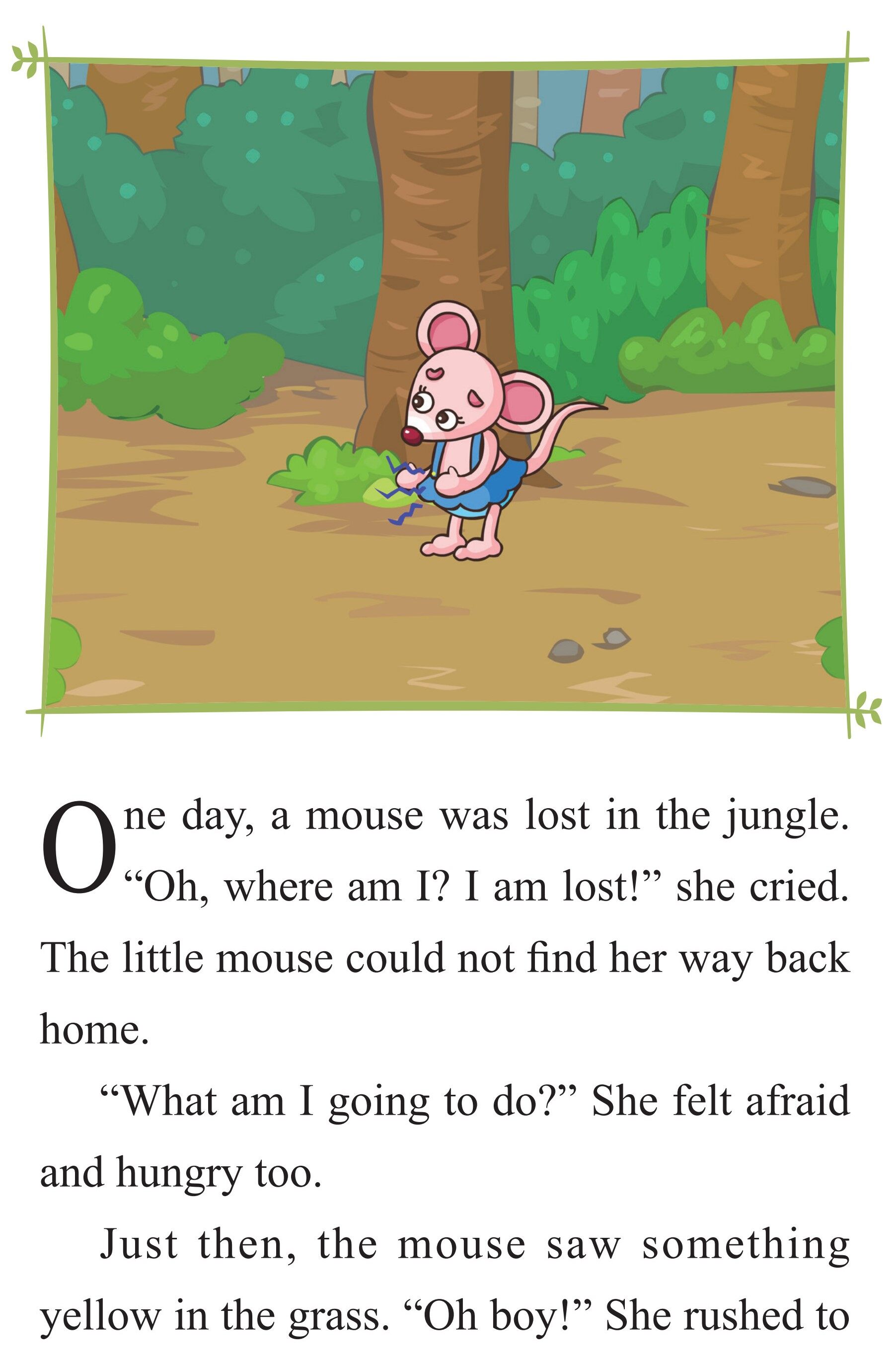 The Lion and the Mouse绘本故事第3页