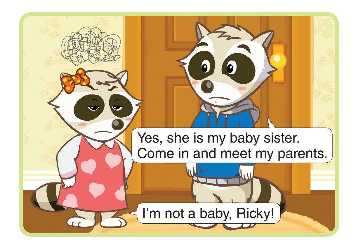 Hi, I'm Ricky!绘本故事第3页