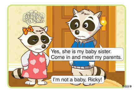 Hi, I'm Ricky!绘本故事第3页