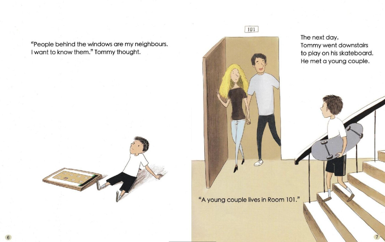 Behind the windows绘本故事第5页