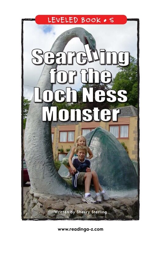 Searching for the Loch Ness Monster绘本故事第2页