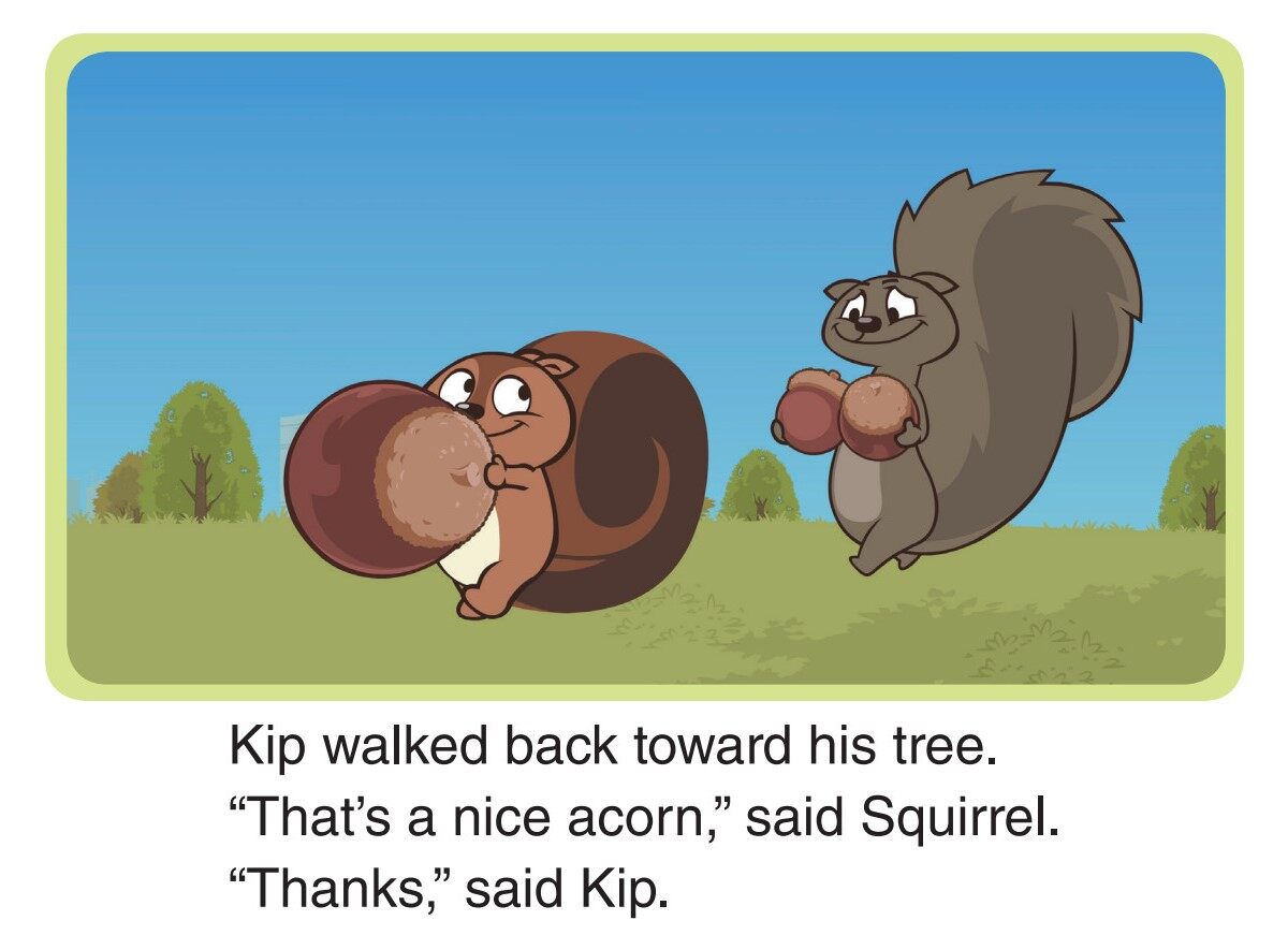 The Perfect Acorn绘本故事第5页