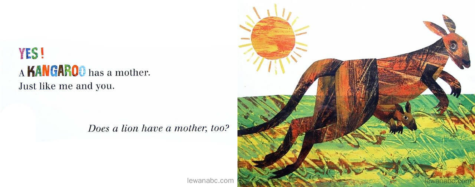 (9周)Does A Kangaroo Have A Mother,Too?绘本故事第4页