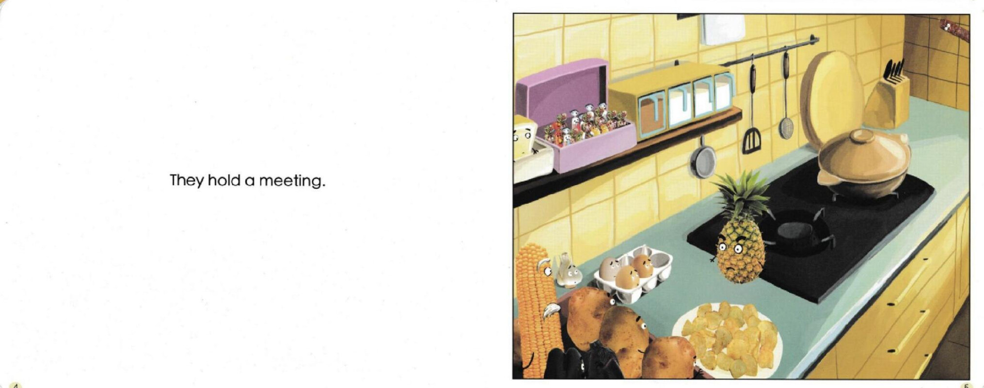 The Food  Action绘本故事第4页