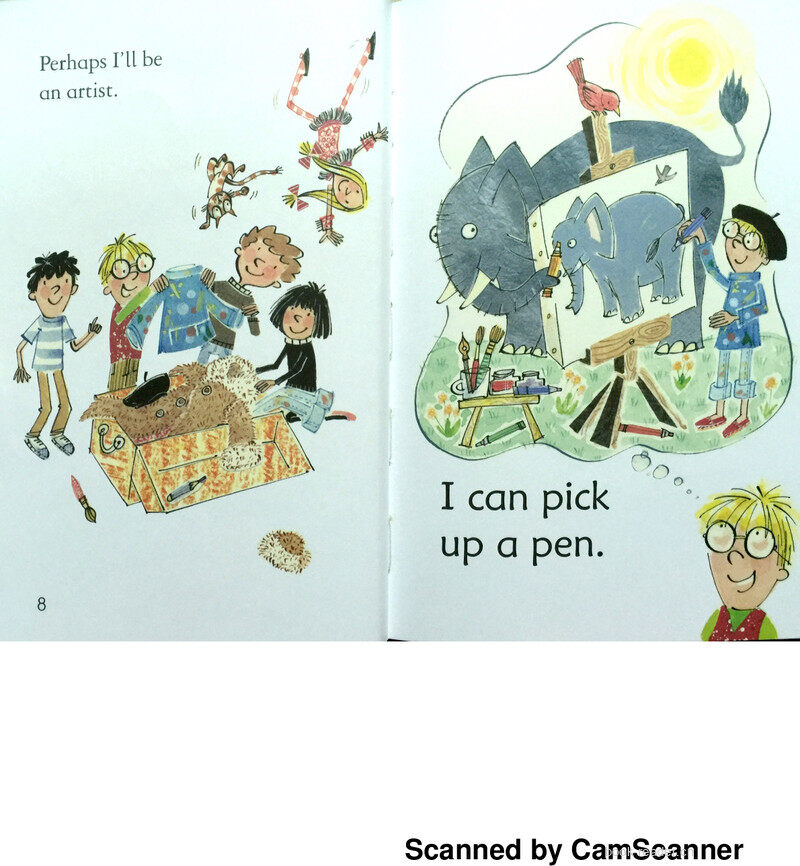 The dress-up box绘本故事第5页