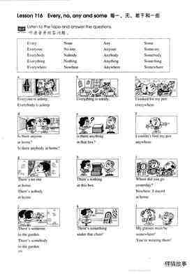 1-116 Every, no, any and some绘本故事第2页