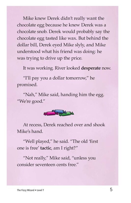 Book 10 The Fizzy Wizard绘本故事第5页