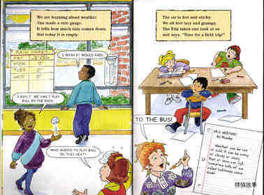 Magic School Bus Weathers the Storm绘本故事第4页