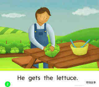 GK On U05W3 Let's Make a Salad!绘本故事第3页
