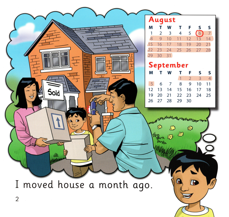 All in a  Month绘本故事第3页