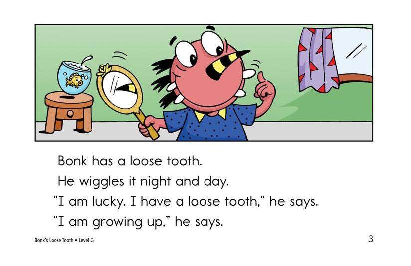 Bonk's Loose Tooth绘本故事第3页