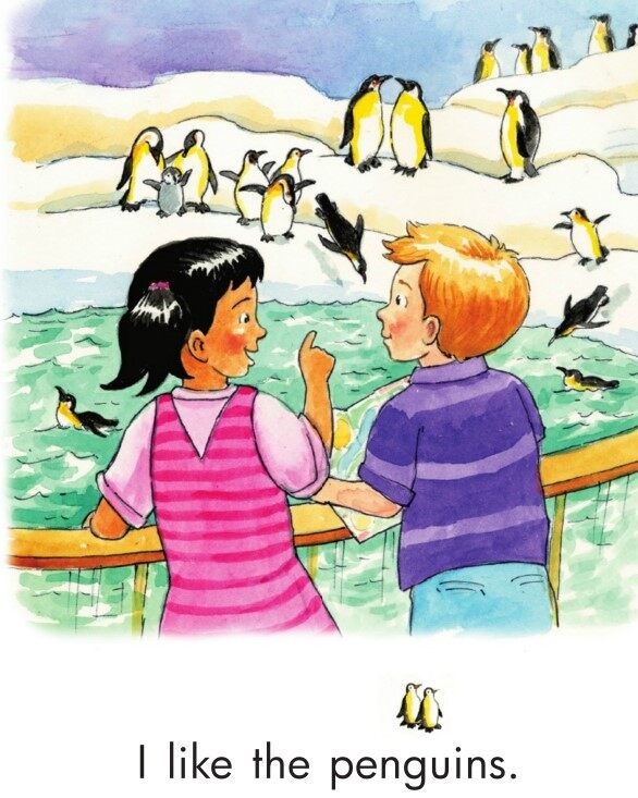 Tam and Sam at the Zoo绘本故事第5页