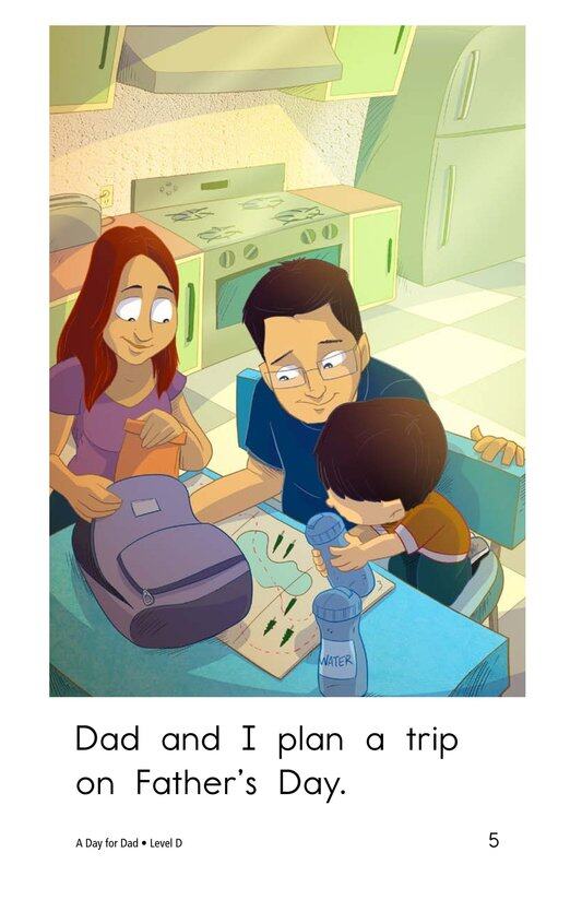 A Day for Dad绘本故事第5页