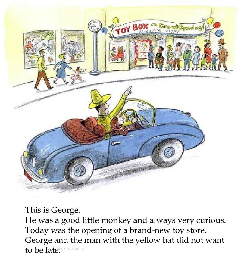 Curious George Visits a Toy Store绘本故事第3页